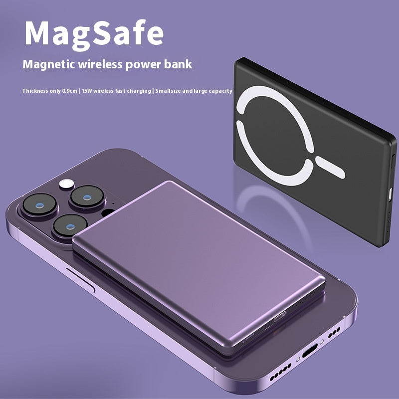 Ultra-Thin Magnetic Mini Portable Power Bank
