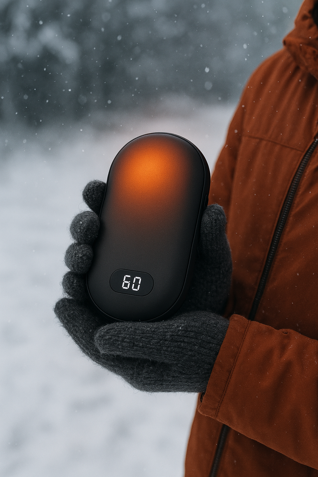 LiteLyfe Pebble Hand Warmer & Power Bank